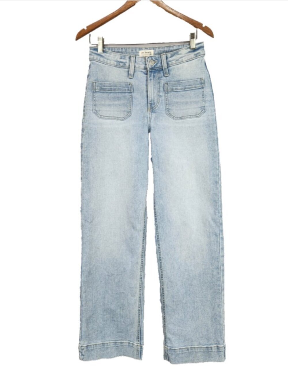 M Jeans by Maurices SZ 6 Original Fit High Rise Wide Leg Light Wash Crop